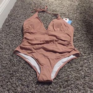 NWT Dusty Rose Cupshe One Piece